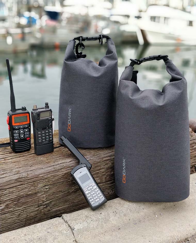 Protect your equipment again EMPs with GoDark Dry Bags
