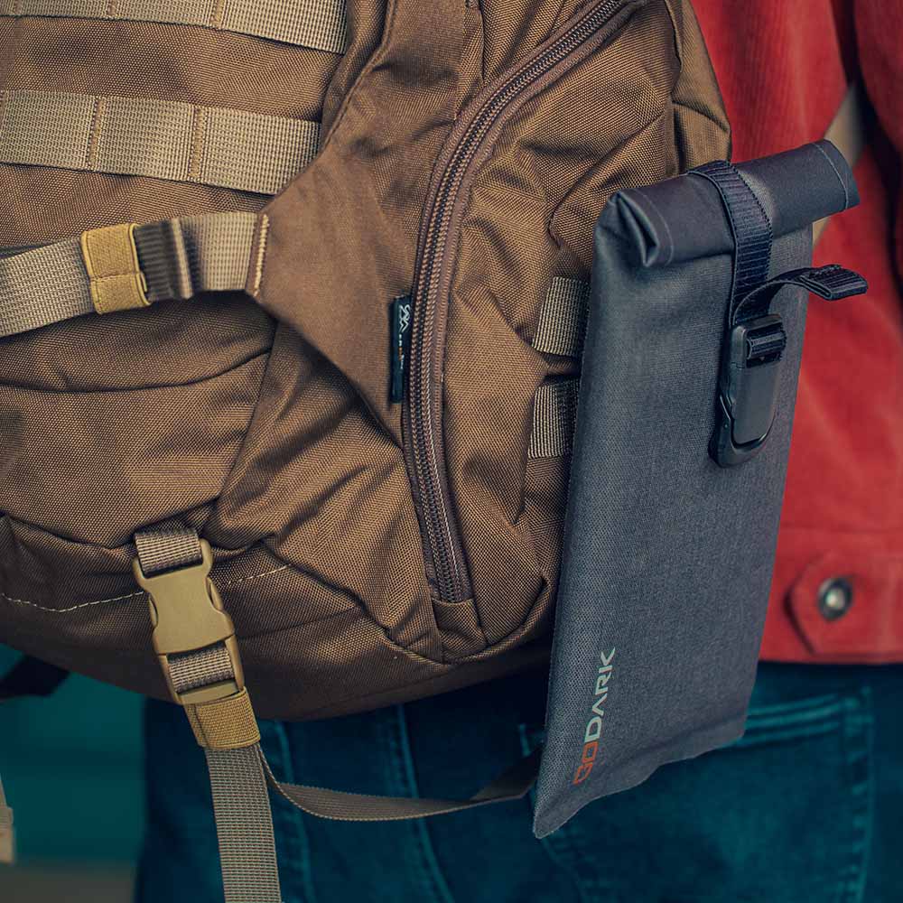 MAS Bag on backpack