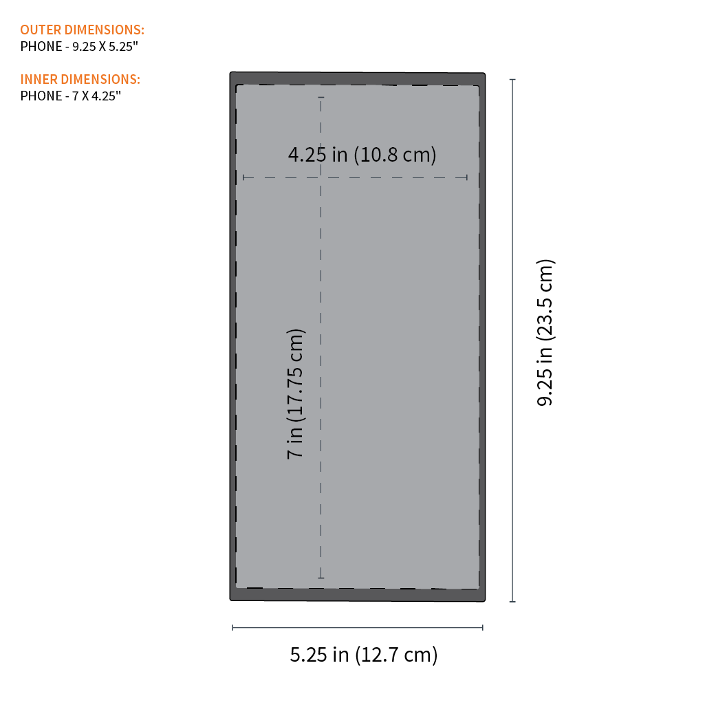 GoDark Faraday Bag for Phones - MAS