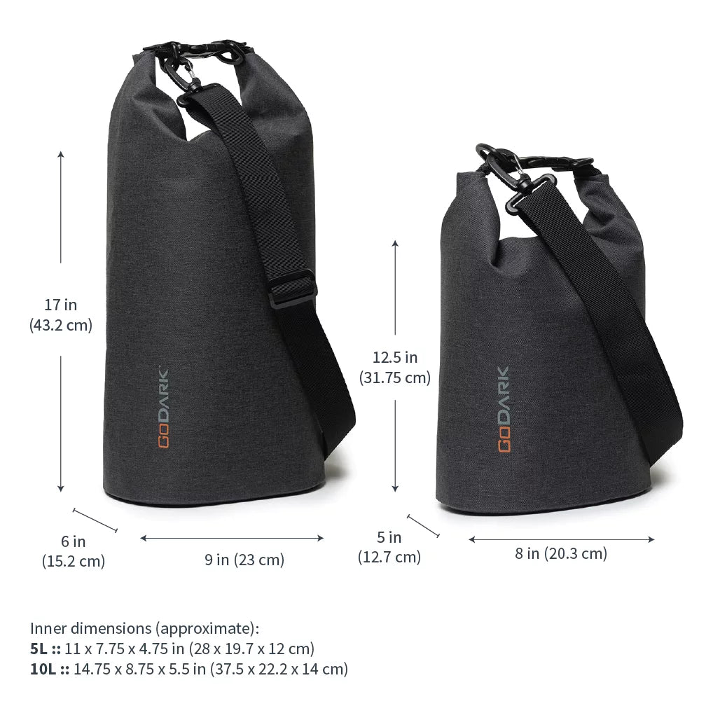 GoDark® Faraday Dry Bag (5L or 10L)