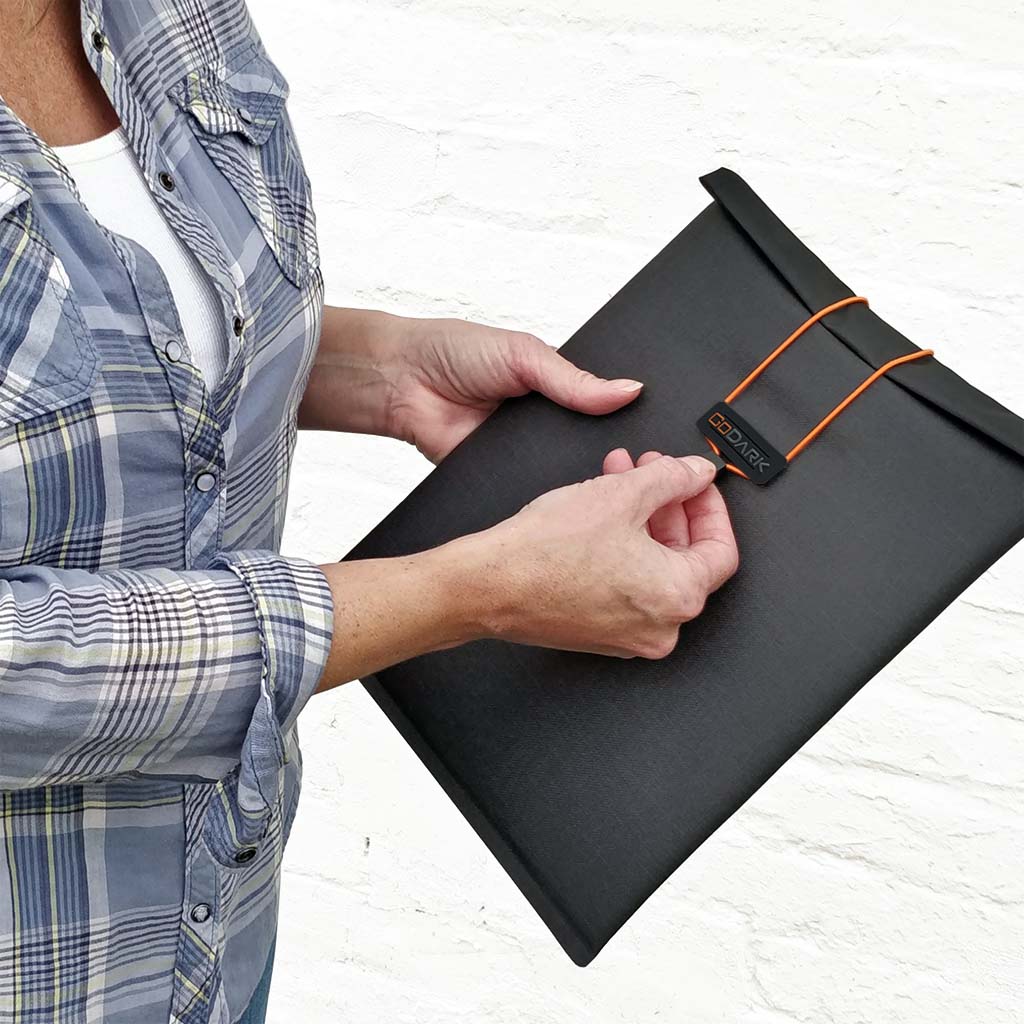 GoDark® Faraday Bags - Small Tablet & Phone Bags Bundle Deal  (2 PC)