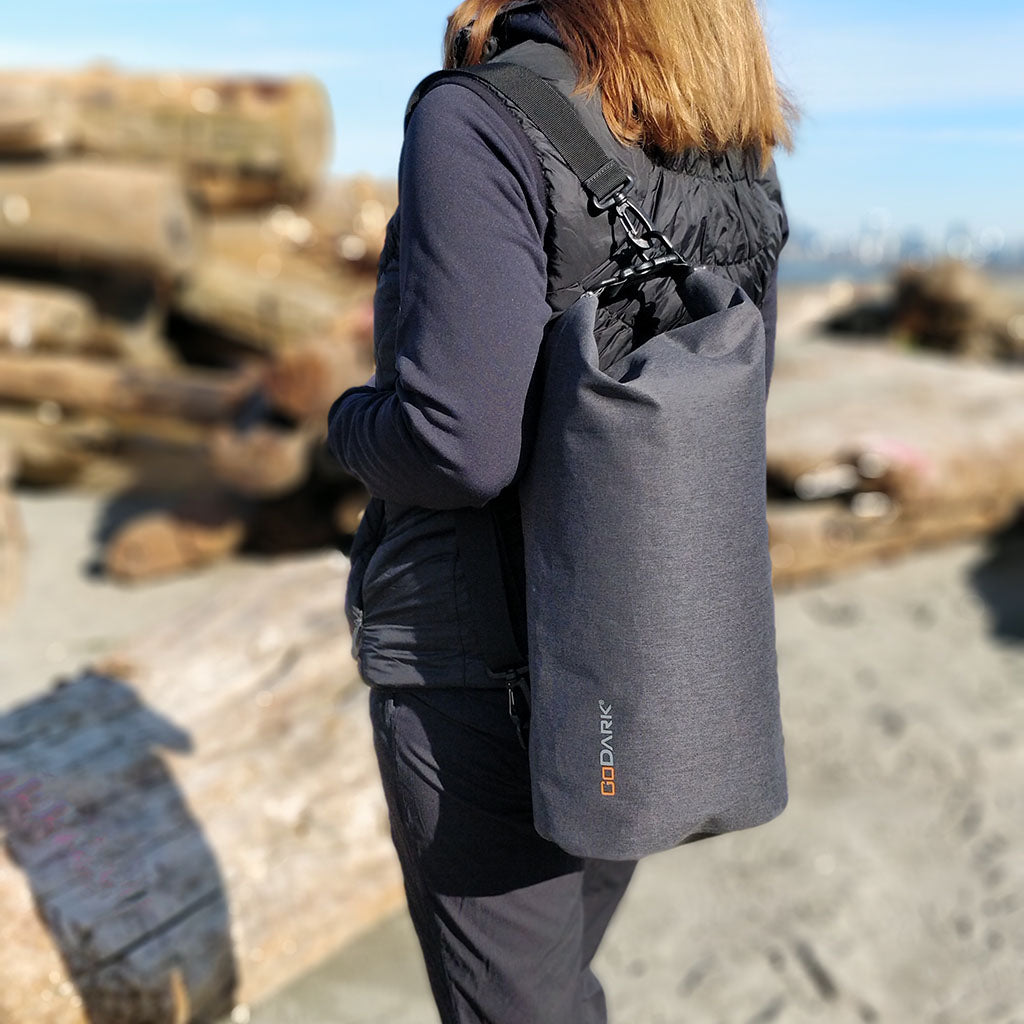 10L Dry Bag on beach