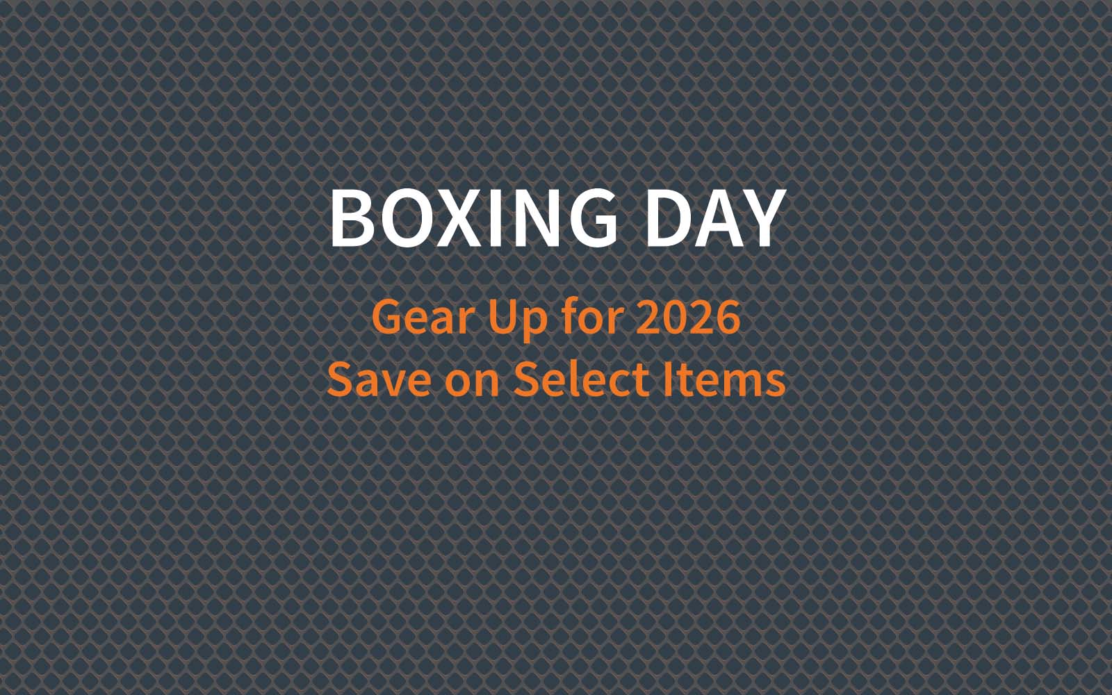 Boxing Day Sale