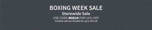 Boxing week sale - use box24 for 15% off