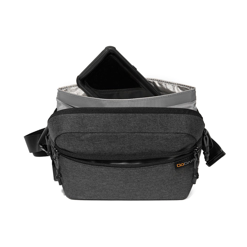 Multiple pockets with Faraday pocket