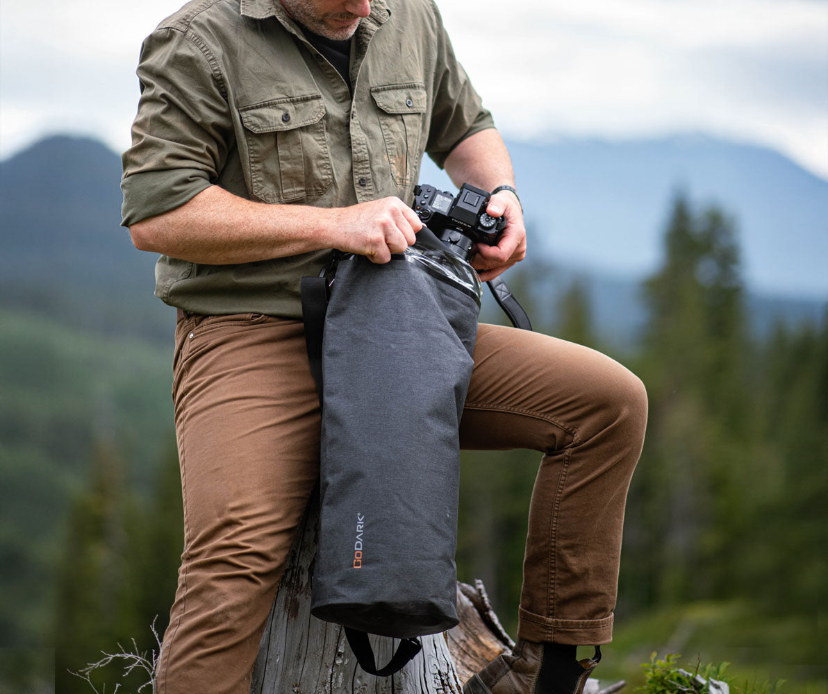 GoDark Dry Bag with Camera