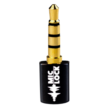 Mic-Lock 3.5mm Single Ended Microphone Blocker