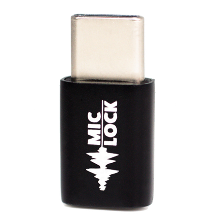 Mic-Lock Single Ended Microphone Blocker - USB-C