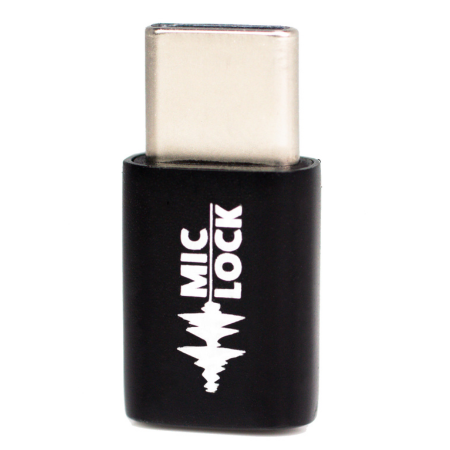 Mic-Lock Single Ended Microphone Blocker | USB-C | GoDark