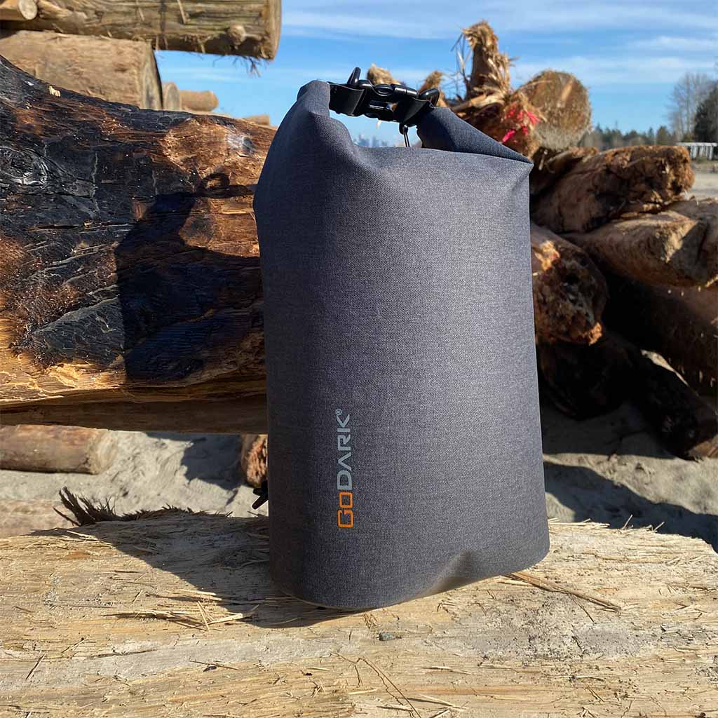 GoDark® Faraday Dry Bag 10L — waterproof EMP-shielded protection