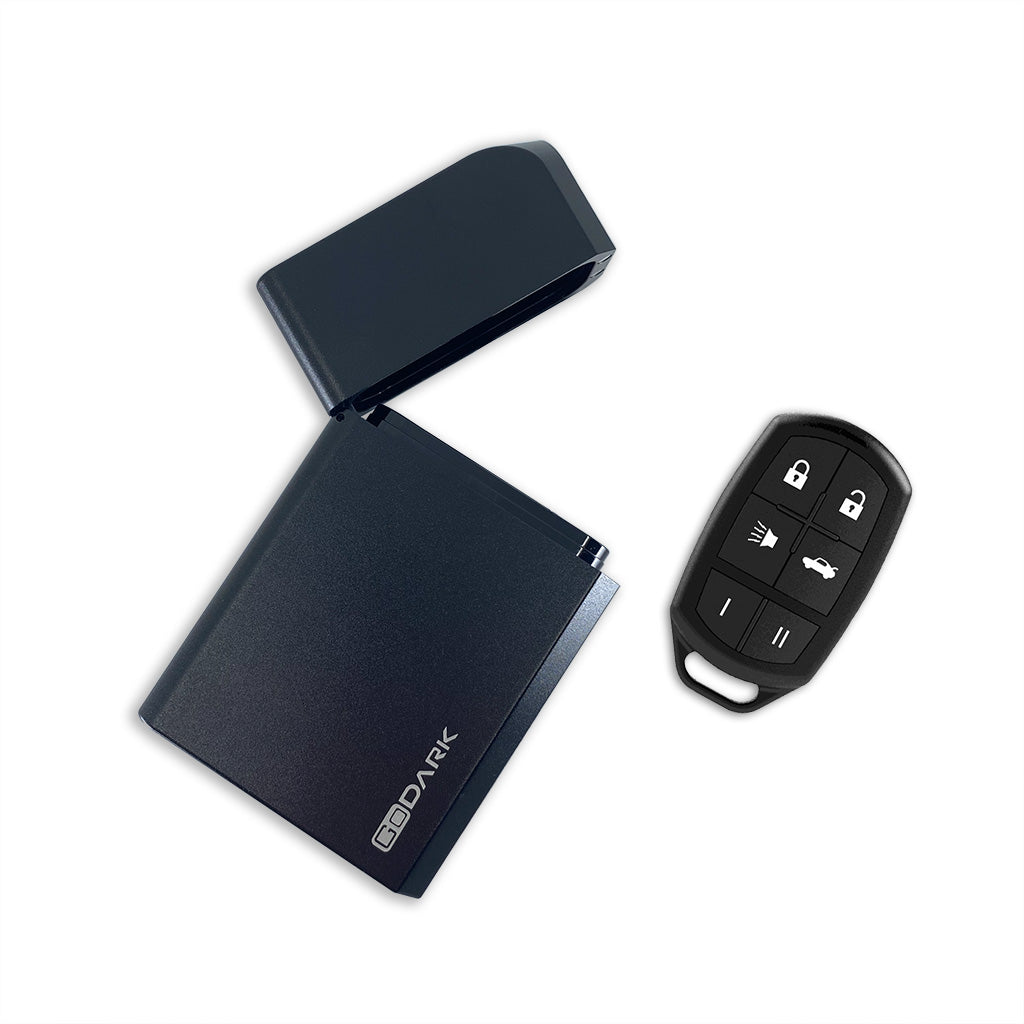Samfolk Keyless Go Protection Box, XL, Car Key Faraday Box, with 2 Faraday  Pouches , 22 x 13 x 10.5 cm, Signal Blocking, Leather, Black: :  Electronics & Photo