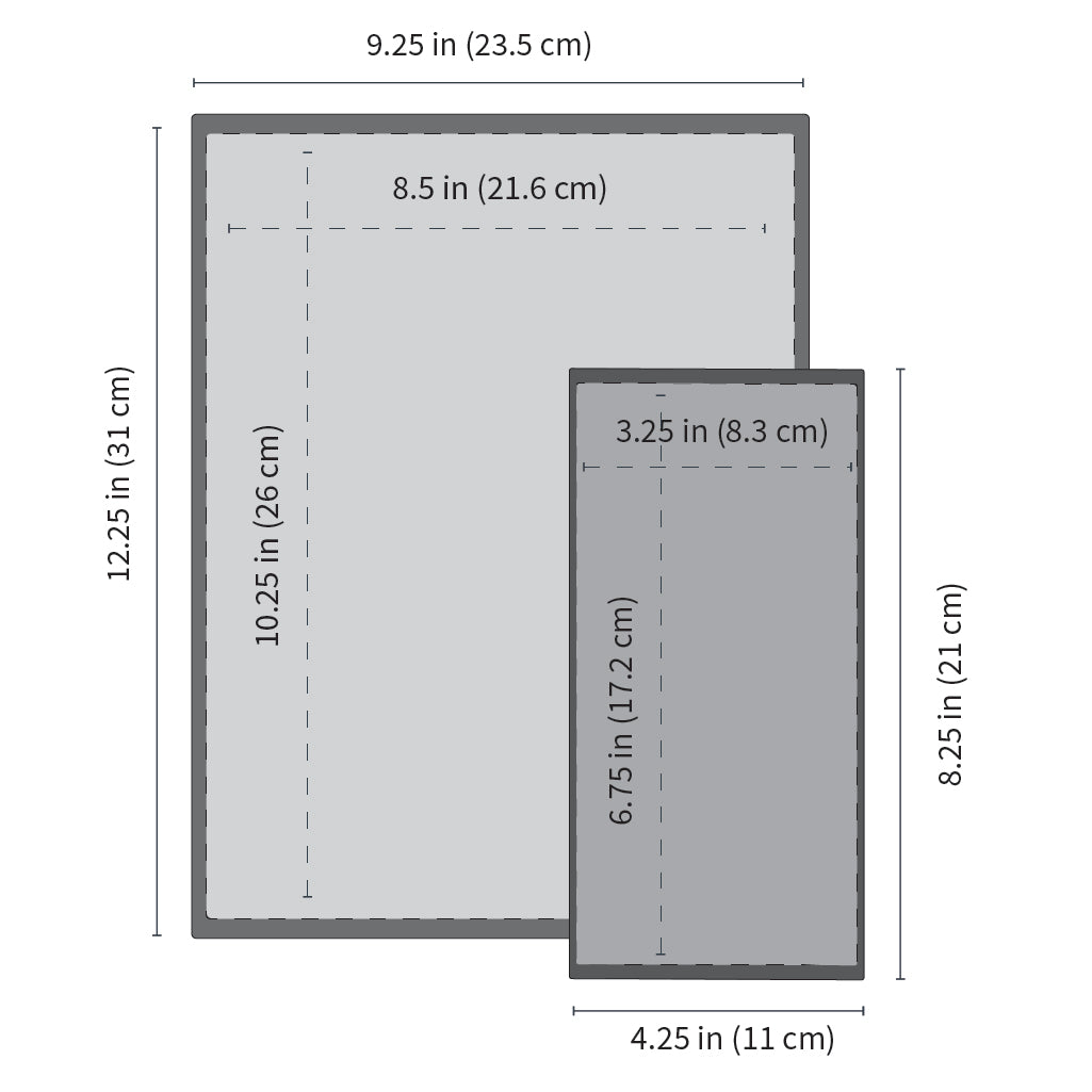 GoDark® Faraday Bags - Small Tablet &amp; Phone Bags Bundle Deal  (2 PC)